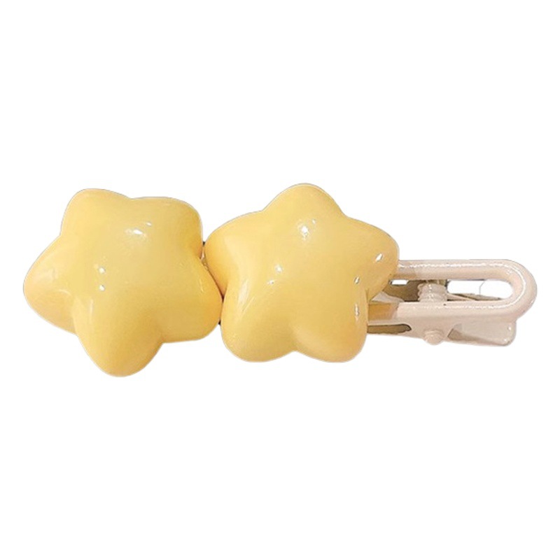 Linda estrella horquilla de dopamina para niños horquilla femenina frente flequillos pequeño clip tocado 2024 nuevo clip lateral