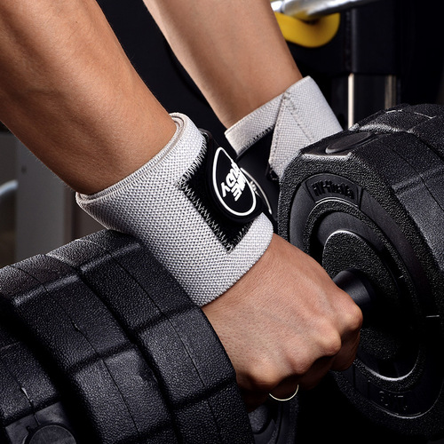 Fitness wrist braces, anti-sprain wrist pressurized wrist bandages, women's sports protection, professional bench press, deadlift, weightlifting dumbbells