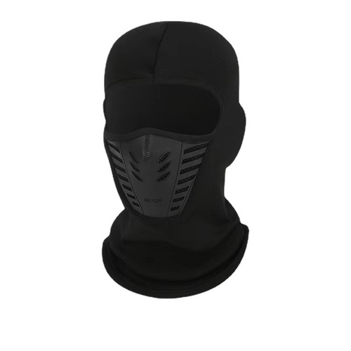 Cross-border autumn and winter outdoor velvet thickened windproof mask for sports bicycles and motorcycles riding warm hood