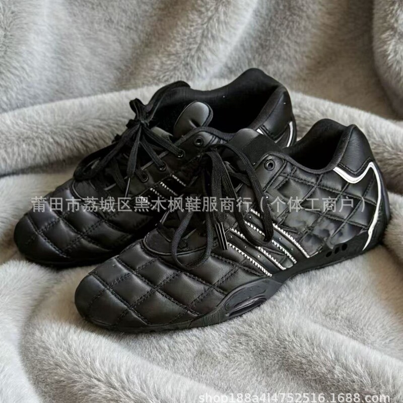 Black Wood Maple Shoes Putian Adidas Gray Racing Running Shoes for Men and Women Retro Versatile Casual Sports Shoes