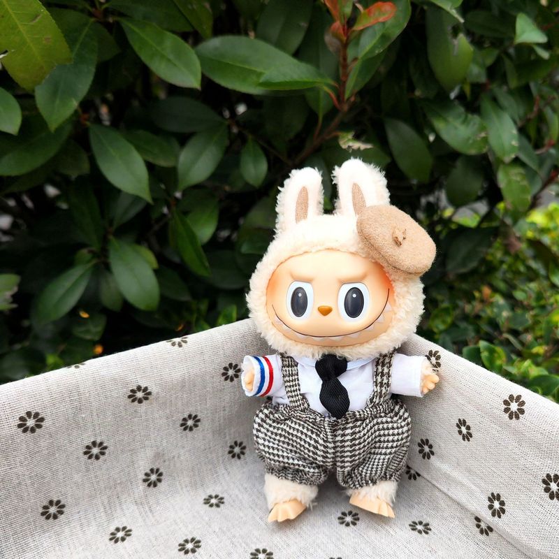 17cm 一世代、二世代、三世代 ラブブ ペンダント ベビー服 スカート セーター オーバーオール Tシャツ スーツ|undefined