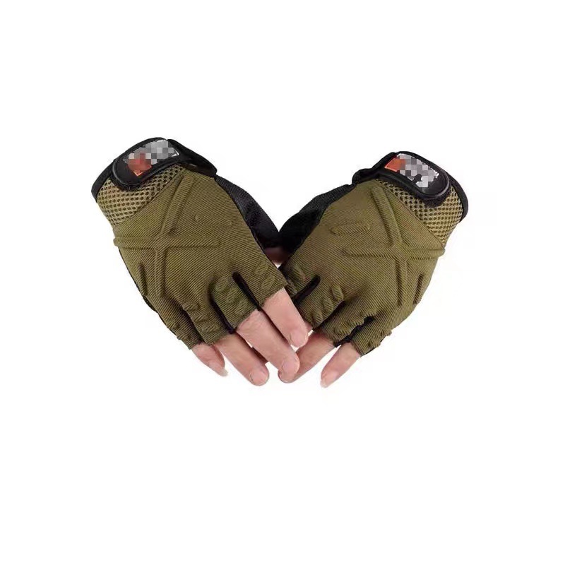 Gloves Half Full Finger Sweat-proof Non-slip Touch Screen Men's Outdoor Cycling Fitness Tactical Gloves