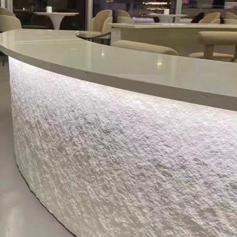 Piedra blanda ultrafina Yinganyan Tablero de pared de piedra flexible Piedra de luna estrella ligera Muro de fondo de porcelana suave de cuero de imitación de piedra flexible