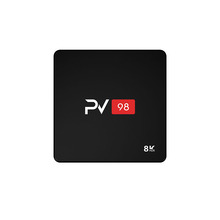 网络机顶盒 新款安卓PV98 4K高清双WiFi安卓智能S905L3电视盒子厂