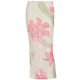 Cross-border European and American Style 2025 Summer New Dopamine Beach Vacation Pure Desire Style Printed Mesh Sheath Skirt