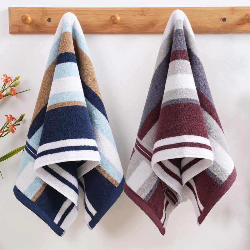 Customized Thickeneded Water-Absorbent Lint-Free Adult Face Washcloth Soft Jacquard 16-Count Supermarket Gift Pure Cotton Towel