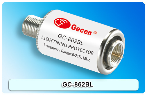 GECEN佳讯 有线电视防雷器 卫星电视避雷器 GC-862BL隔离器