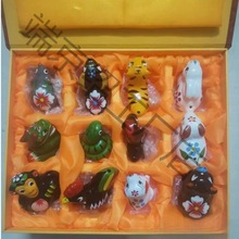 浚县非物质文化遗产泥咕咕泥泥狗十二生肖泥塑民间特色手工摆件