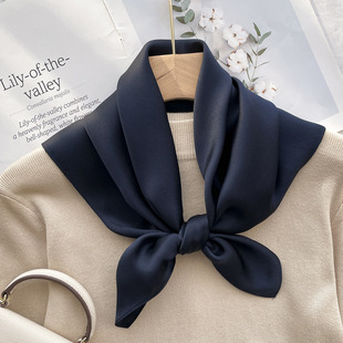 Spring and Autumn thin 2024 silk Mulberry Silk high-end scarf women's gift retro elegant fashion matching small scarf