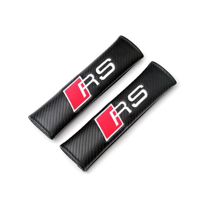 Seat belt shoulder pad – Car belt shoulder pad cover - rs-carbon-fiber-pair-246cm