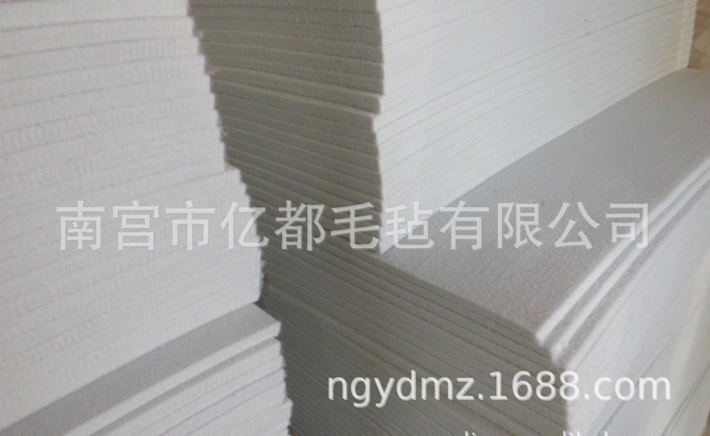 异形毛毡条   工业毛毡条     毛毡制品   白色化纤毛毡