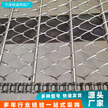 耐高温输送网带水饺粽子食品输送流水线烘干机网带不锈钢螺旋网链