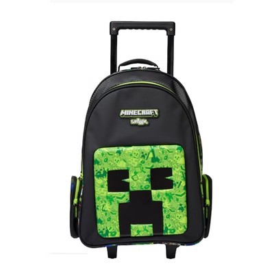 Cadena dedicada mochila escolar australiana smiggle trolley mochila escolar de remolcador de dibujos animados de gran capacidad mochila para estudiantes de primaria y secundaria