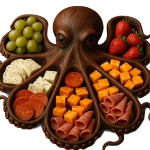 Gf Cross-Border New Octopus Charcuterie Platter Octopus Deli Platter
