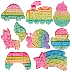 虹は子供のつまみを押して楽なシリカゲルの指をつまんで減圧します。