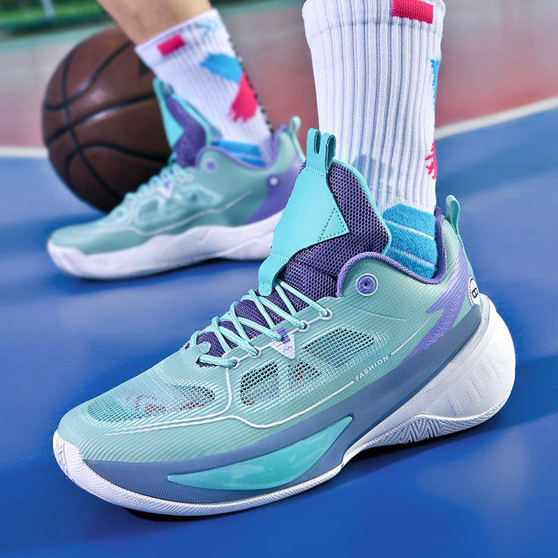 Children's Basketball Shoes Luminous Youth Boys 6 Sports Shoes 7 Medium and Large Kidsren 8 Boys 9 Running Shoes 10 Students Summer 15 Years Old