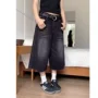 新款显瘦水洗美式牛仔裤