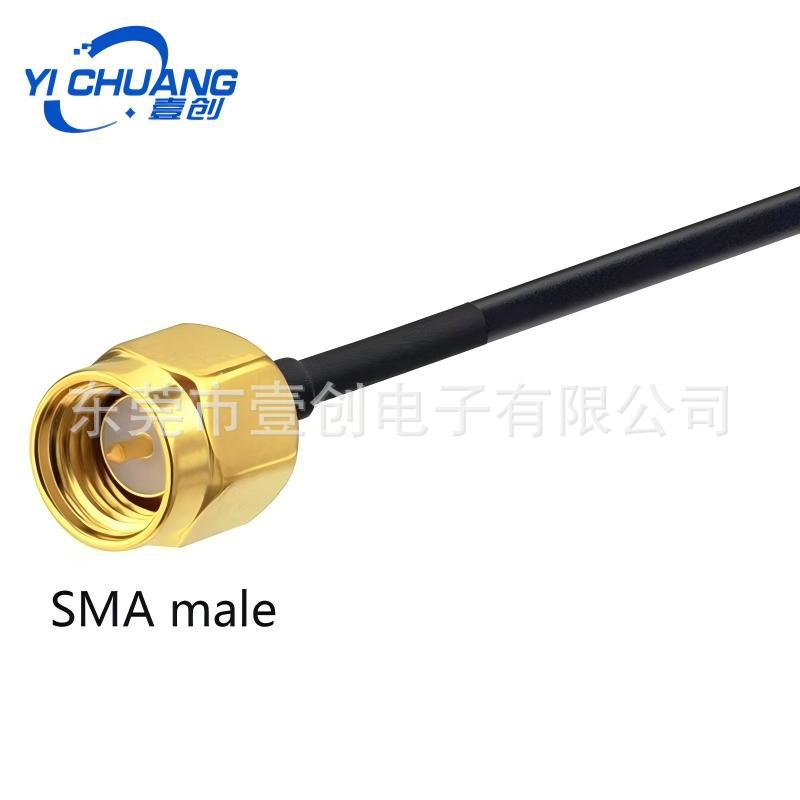 SMA adaptador RF alimentación de antena coaxial RG174 enrutador de línea de conexión WIFI señal de extensión de antena image 4