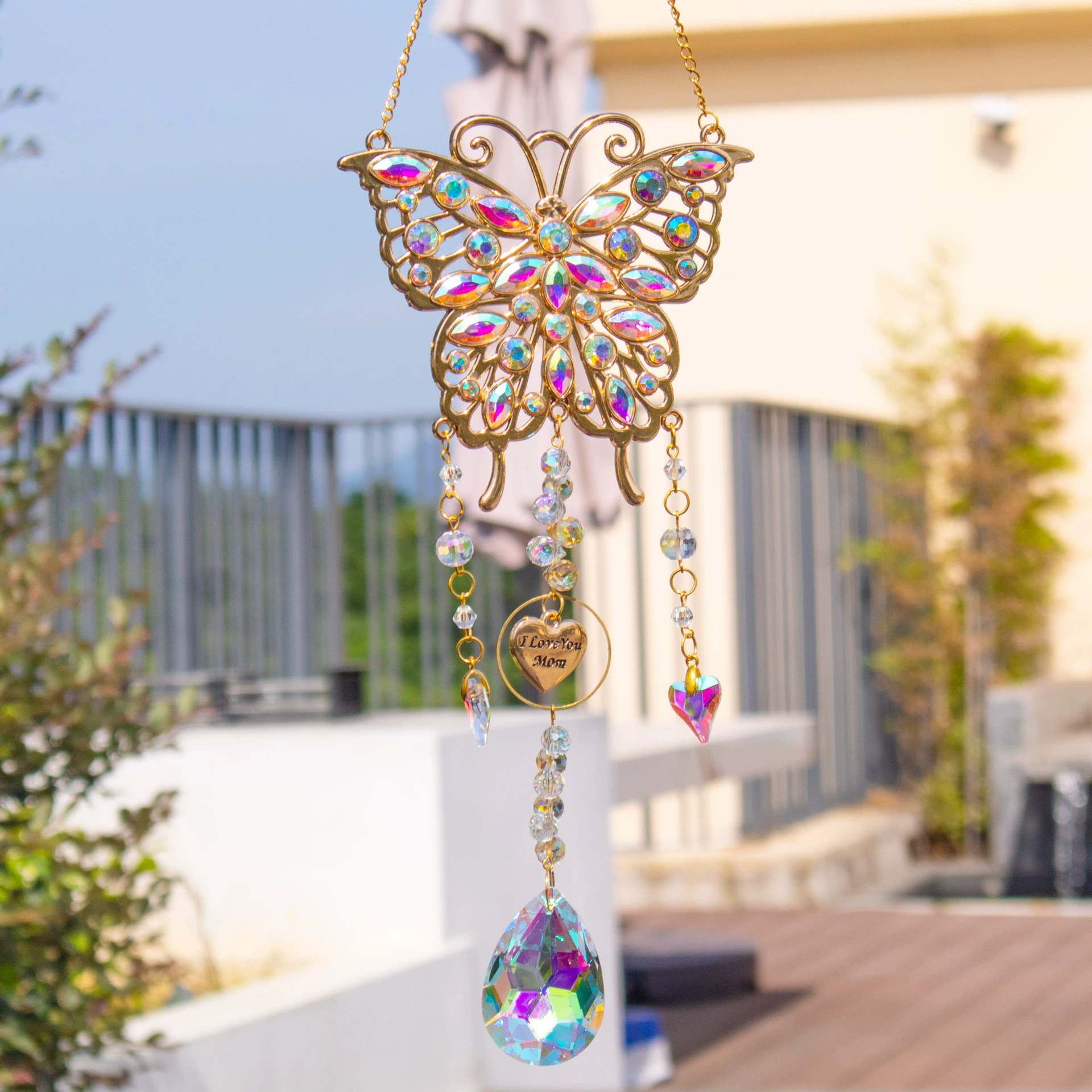 Travel Christmas pendant solar-powered for mother's day