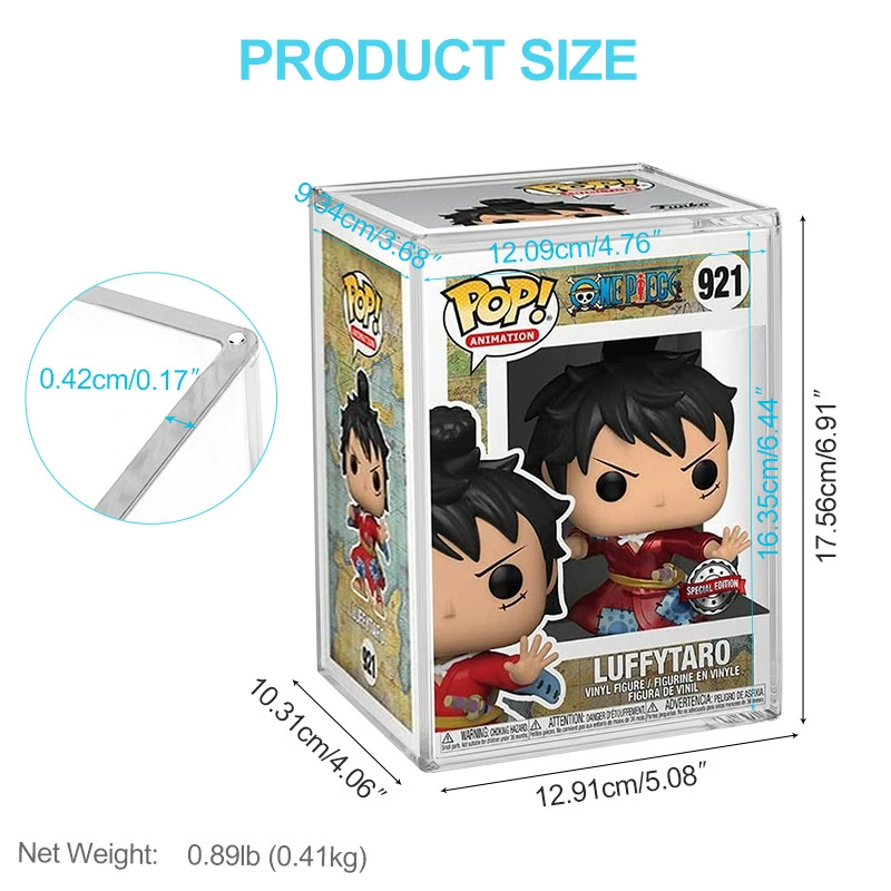 [4 дюйма FUNKO POP фигурка коллекционный защитный PS инъекционный высокопрозрачный тверд для хранения]