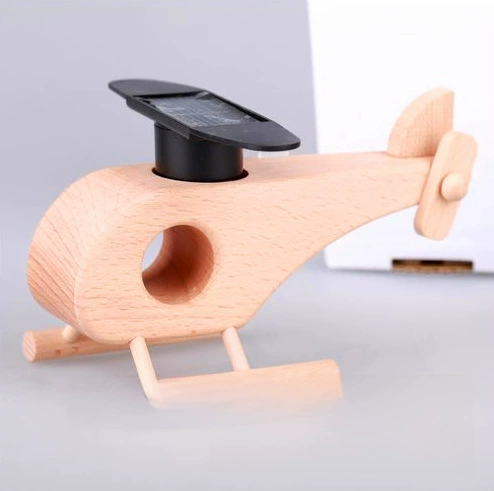 Аморфный силиконовый солнечный деревянный самолет модель DIY сборка головоломка