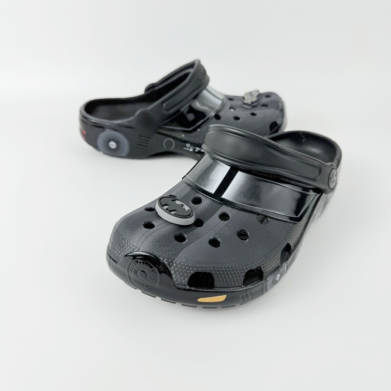 Croka Brand New Classic Batman Sports Car Naruto Shippuden Sasuke Clogs Men's Beach Shoes Outdoor
