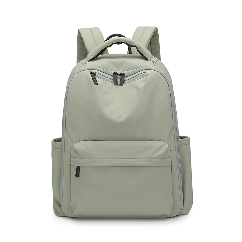 New cross-border, high-end, stylish, and minimalist business casual backpack, suitable for students, with large capacity for carrying books and a laptop, ideal for travel