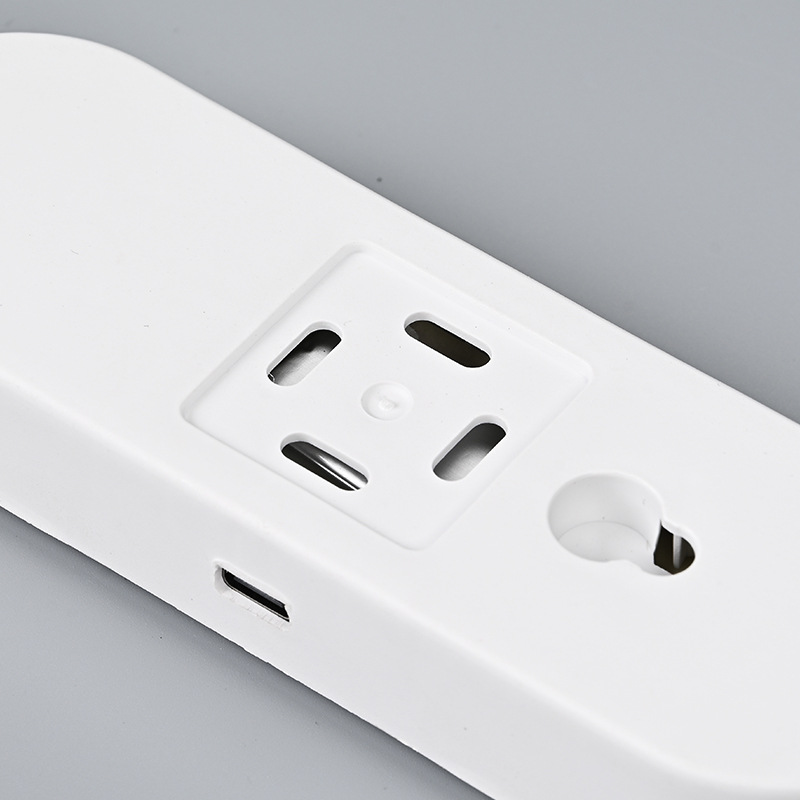 Botón oval acrílico de dos colores lámpara de noche magnética larga duración sala de estar dormitorio pasillo lámpara de noche