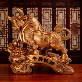 牛摆件 牛势旺财 招财风水摆件办公室桌面工艺礼品