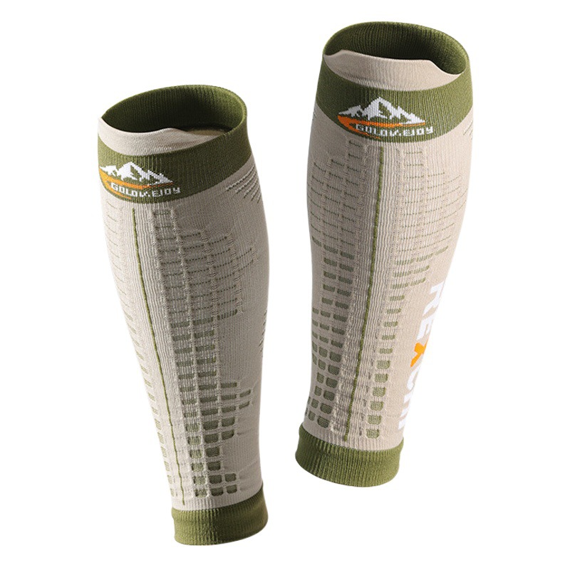 Deportes al aire libre rodilleras hombres y mujeres corriendo polainas de presión montar sudor-absorbente transpirable R2 mismo becerro calcetines HX31