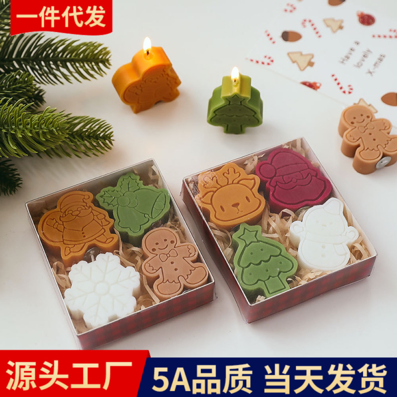 Regalo de Navidad aromaterapia vela al por mayor fragancia creativa fragancia cumpleaños vela atmósfera forma mano regalo