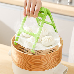 Silicone Anti-scalding Clip Bowl and Dish Clip Large Opening Anti-scalding Tray Holder 4 Anti-skid Belt Round Cup Small Bowl and Dish Clip