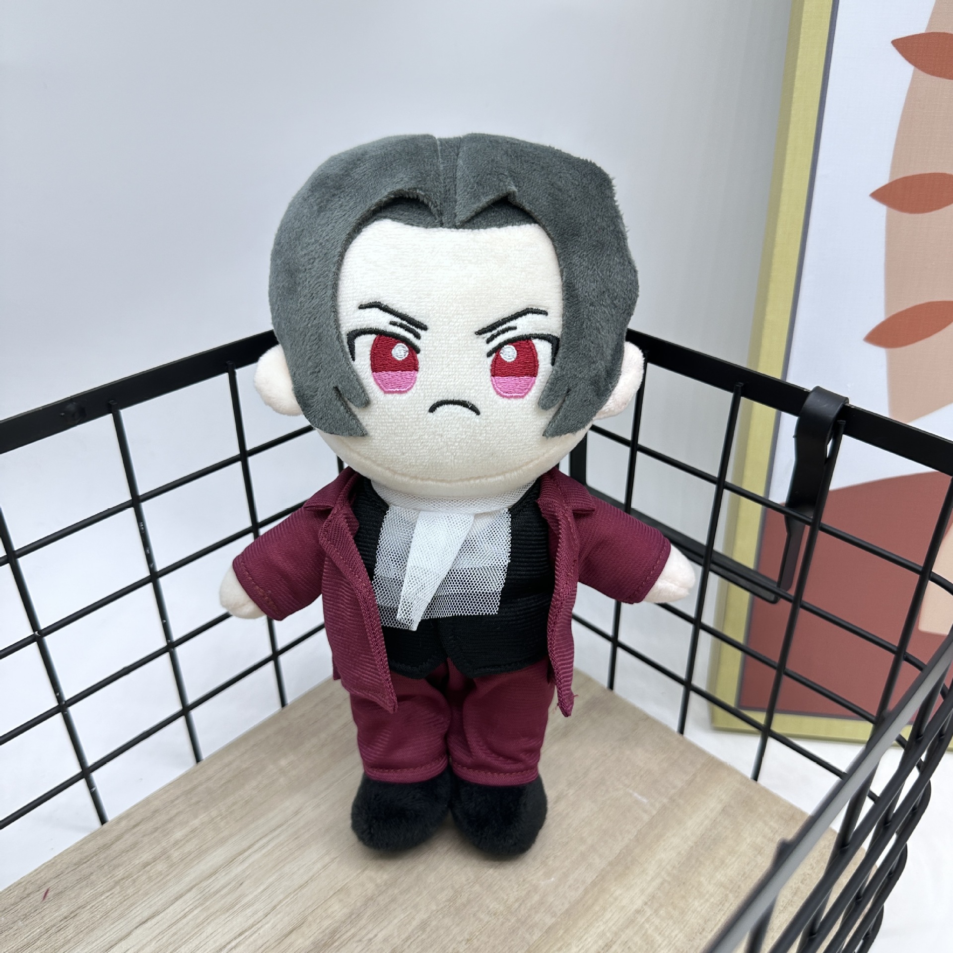 New cross border Ace Attorney Plush Ace Attorney plush toy doll anime peripherals_voghion.com