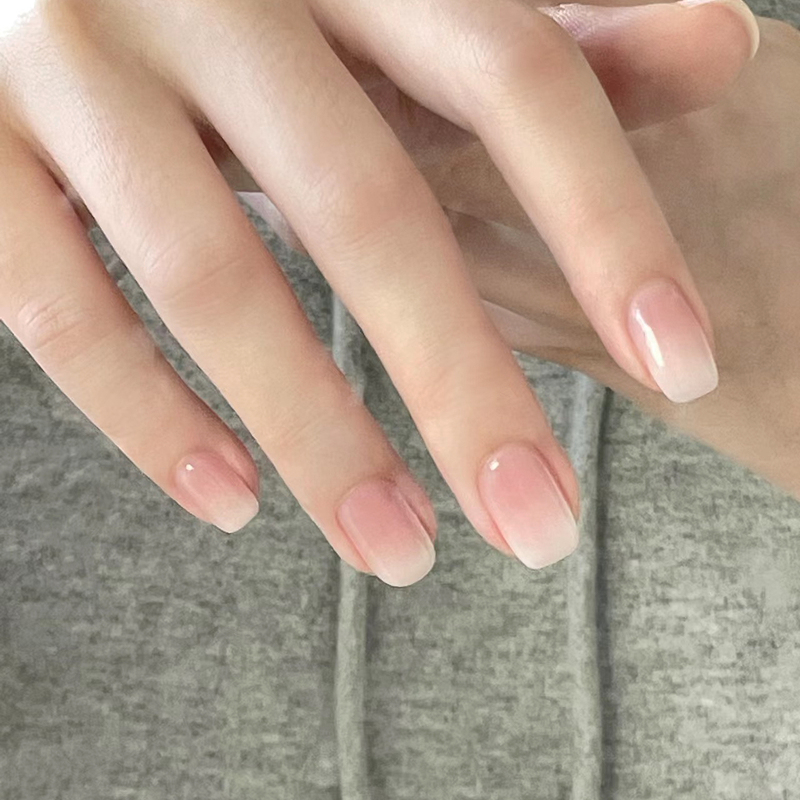Hand-made short wearable nail products wholesale nude 2025 New Year's high-end nail nail nail patch