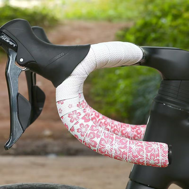 Sakura Bicycle Handlebar Straps Non-Slip Eva Mountain Road Bike Shock Absorber Wear-Resistant Handlebar Straps Cycling Mountain Bike