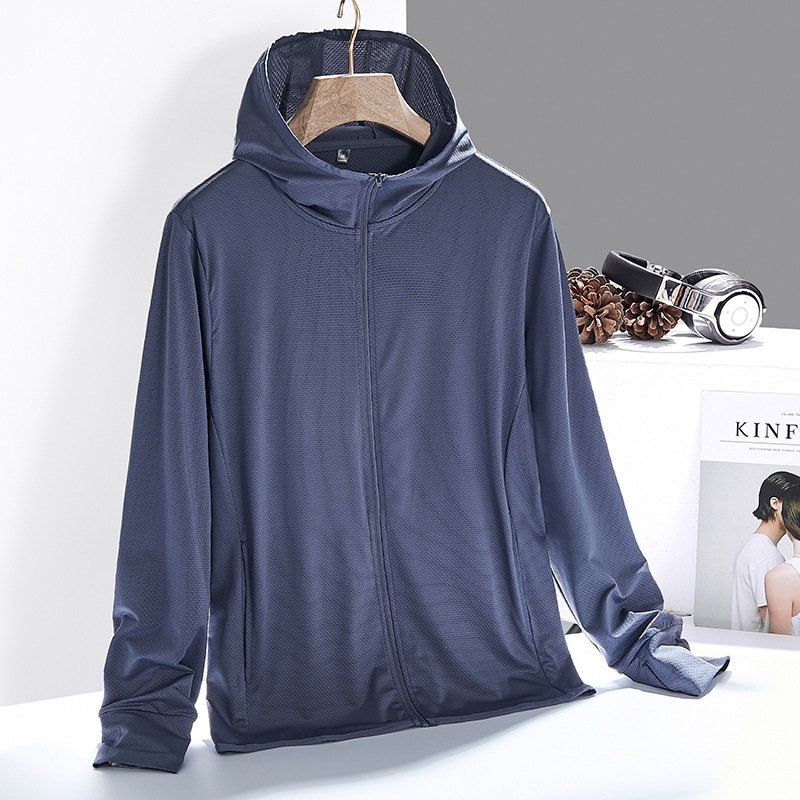 Men's navy blue gray blue