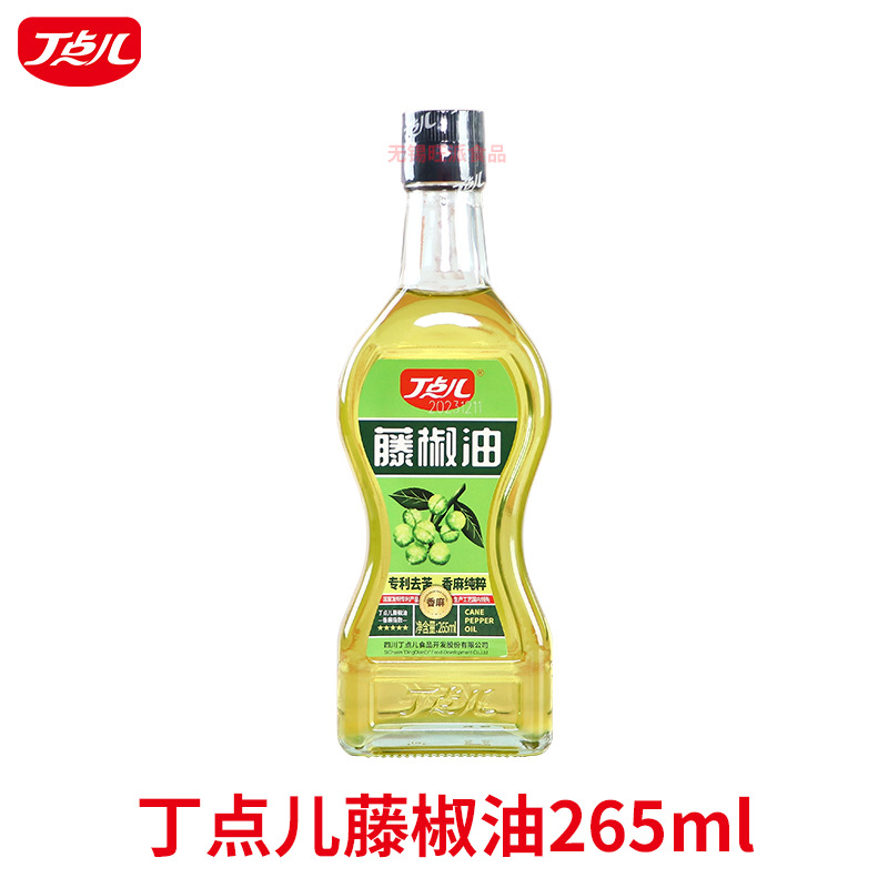 Dingdiao 등나무 고추 기름 265ml 유리병