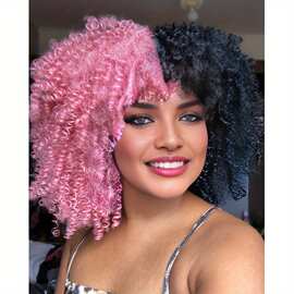 欧美新品假发多色可选蓬松爆炸头wigs非洲假发跨境厂家货源全头套