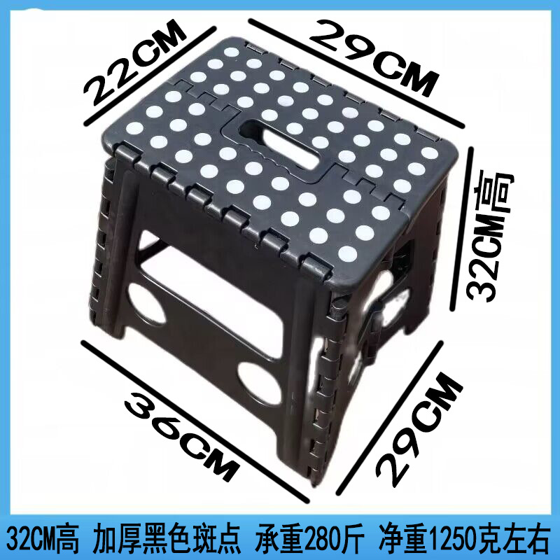 Exportación de taburetes plegables de plástico grueso para niños taburetes portátiles para interiores y exteriores taburetes portátiles antideslizantes