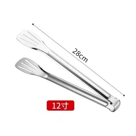 304 Three -line food clip thick model 12#