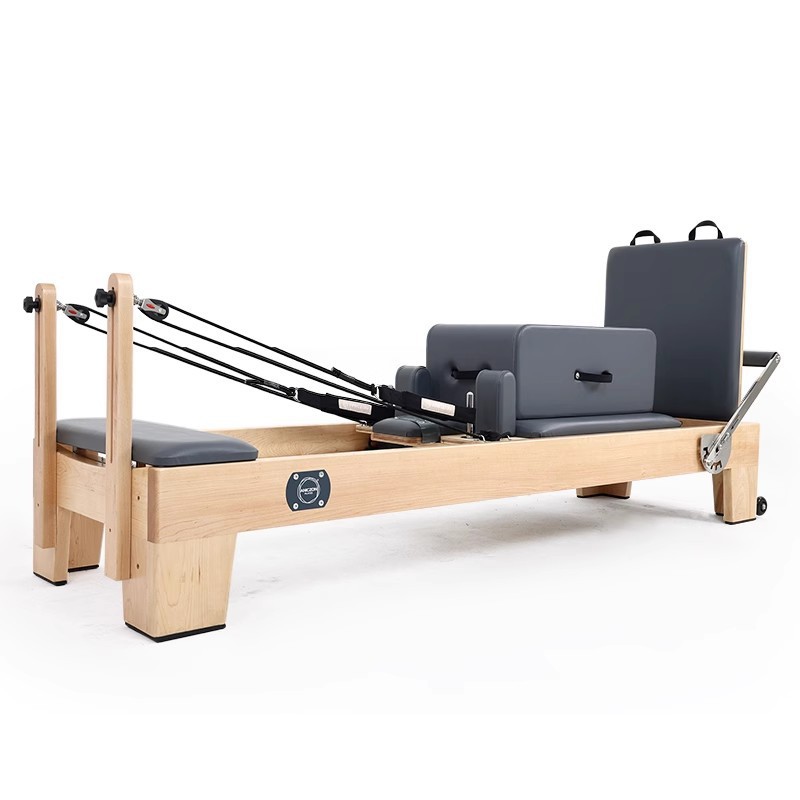 Pilates Core Bed Yoga Fitness Cadillac 3 - en - 1 Elevated Sliding Training Barrel Set de 5 piezas