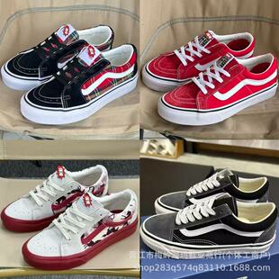 ��Ů�f˹ SK8-LOW ����� �͎��򻯵� �ڰ� ���e�\�Ӱ�Ь����Ь