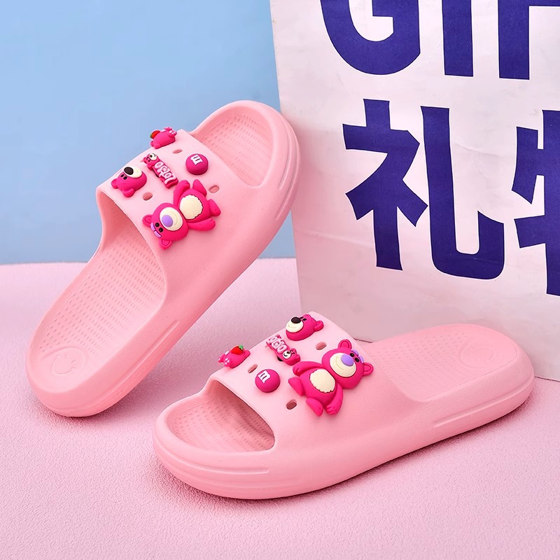 핑크+딸기곰