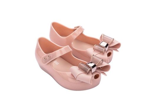 Melissa children's shoes 2024 new children's sandals bow princess single shoes soft sole jelly shoes mother-daughter parent-child style