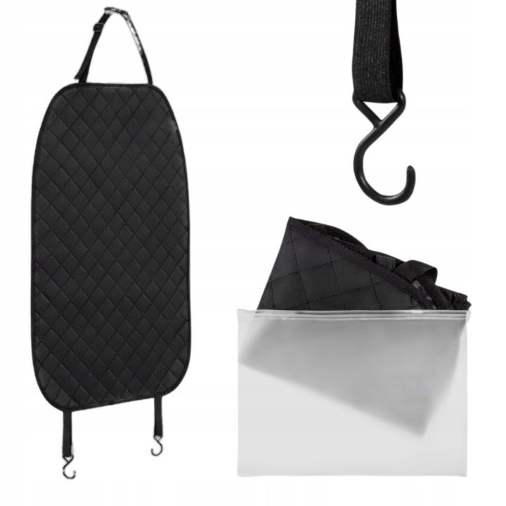 Car Anti-Kick Pad, Seat Back Protection Pad, Backrest Protective Pad, Rear Seat Car Anti-Wear and Anti-Dirt Pad
