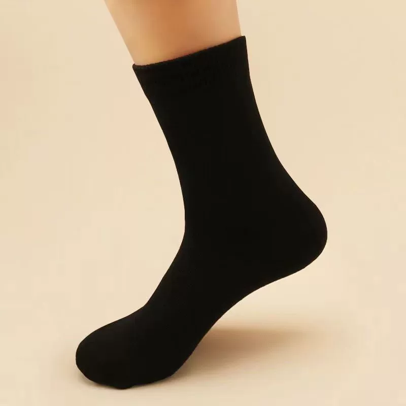 Men's demi-season wear-resistant keep warm socks for men and women, mid-length