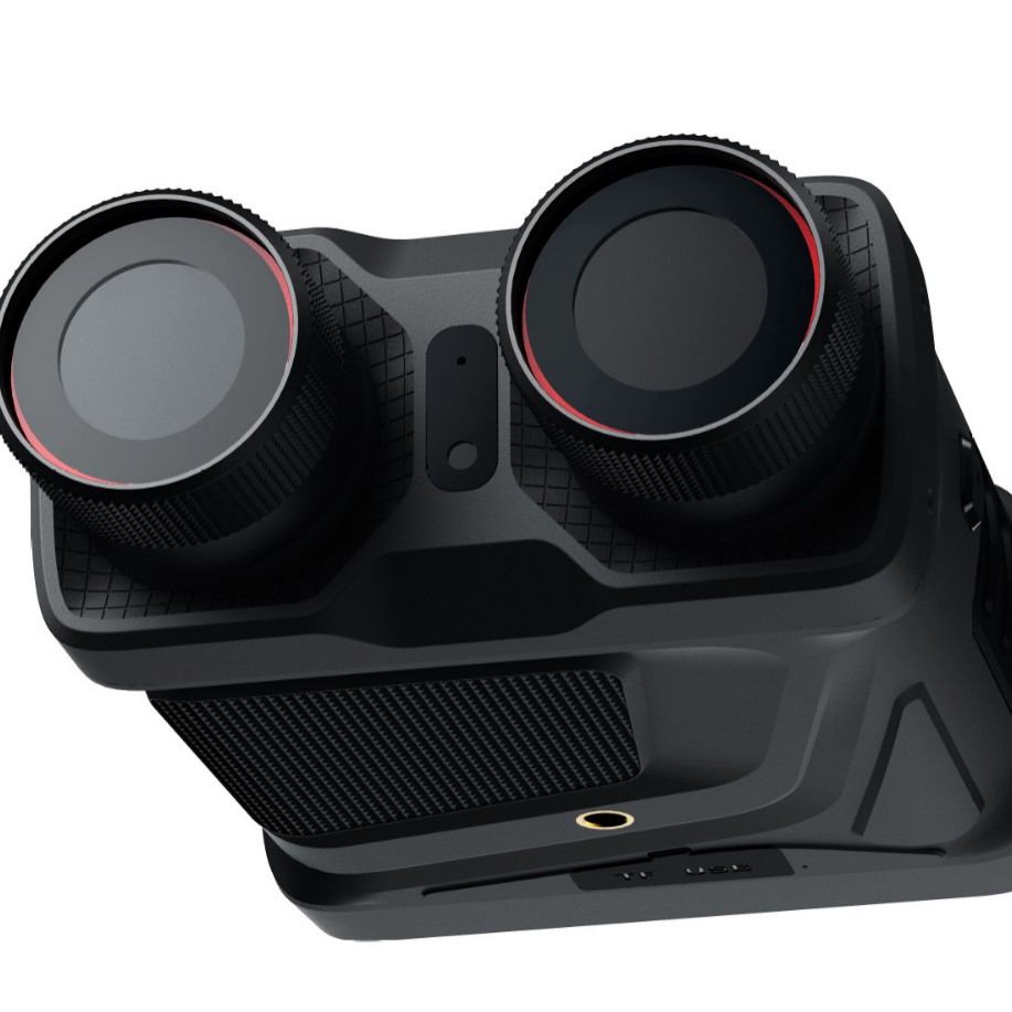 HD 1080p de doble cilindro de visión nocturna por infrarrojos zoom 5x de 3 pulgadas de pantalla de 7 engranajes infrarrojos transfronteriza