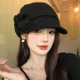 报童秋冬复古文艺画家帽