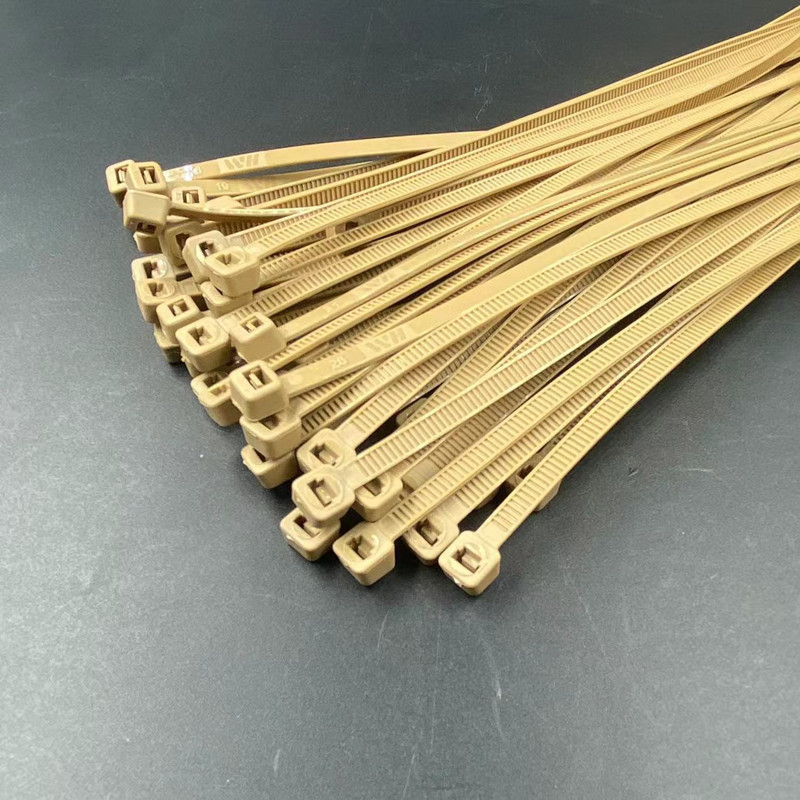 Auto-bloqueo de color nylon cable corbata grande al por mayor tamaño pequeño bolsas de color de plástico fuerte cable rojo lazo mixto