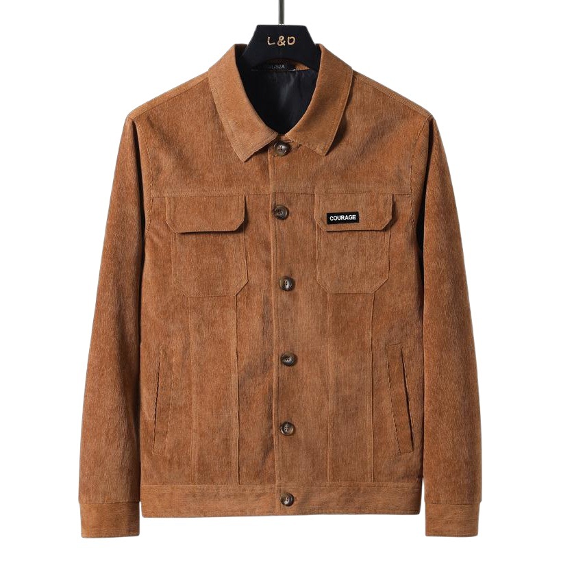 Chaqueta de los hombres otoño nuevo estilo coreano slim fit moda juventud casual todo partido estilo japonés ropa de trabajo retro solapa abrigo